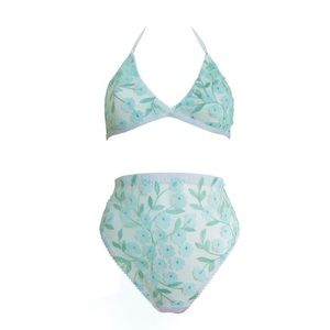 Miss Vivienne bralette and high rise briefs